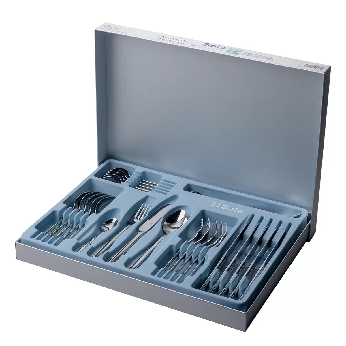 Besteckset 36-tlg Nizza Sola Silber