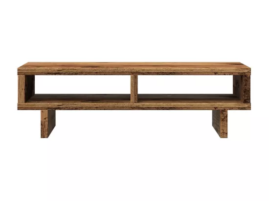 Support de moniteur vieux bois 50x27x15 cm bois d'ingénierie