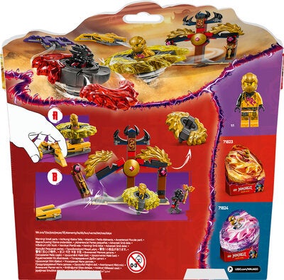 LEGO Ninjago 71826 Stridspakke med Spinjitzu-dragespinnere
