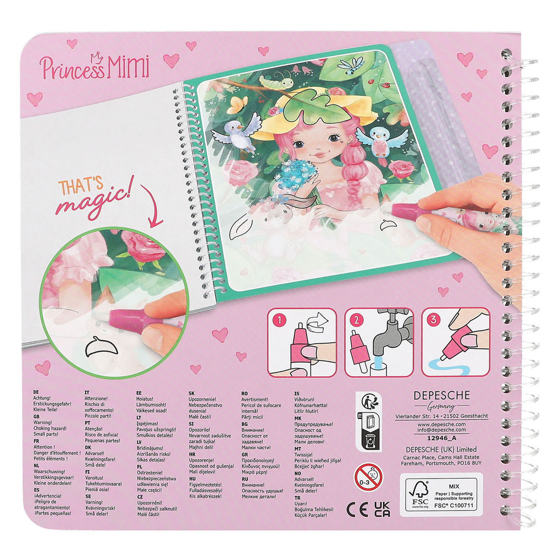 Princess Mimi Aqua Magic Book