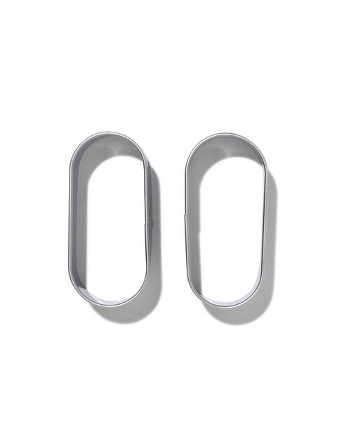 2 moules ovales 11x5x4