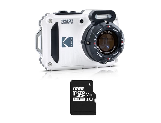 KODAK - Pixpro pack wpz2 + 1 carte sd - compact 16m pixels, étanche...