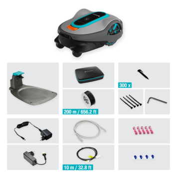 Gardena robotmaaier smart SILENO life 1000 m² - 21cm
