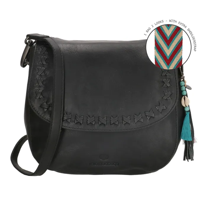 Micmacbags Friendship Schoudertas Zwart