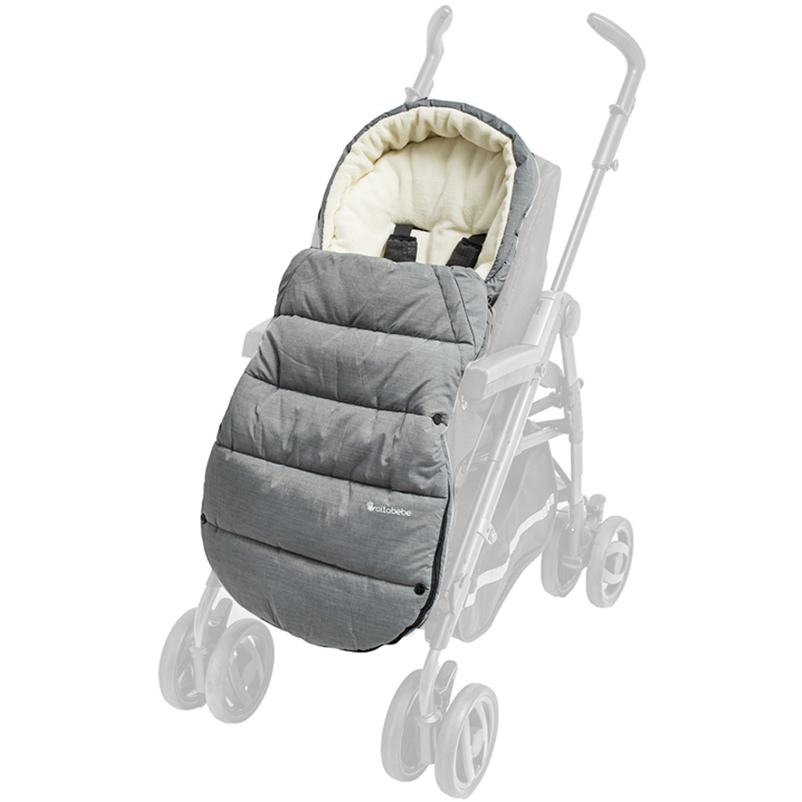 Altabebe Winterfußsack für Kinderwagen und Buggy Blau-Marine