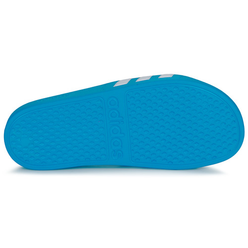 Adidas Sportswear - ADILETTE AQUA K - Bleu / Blanc
