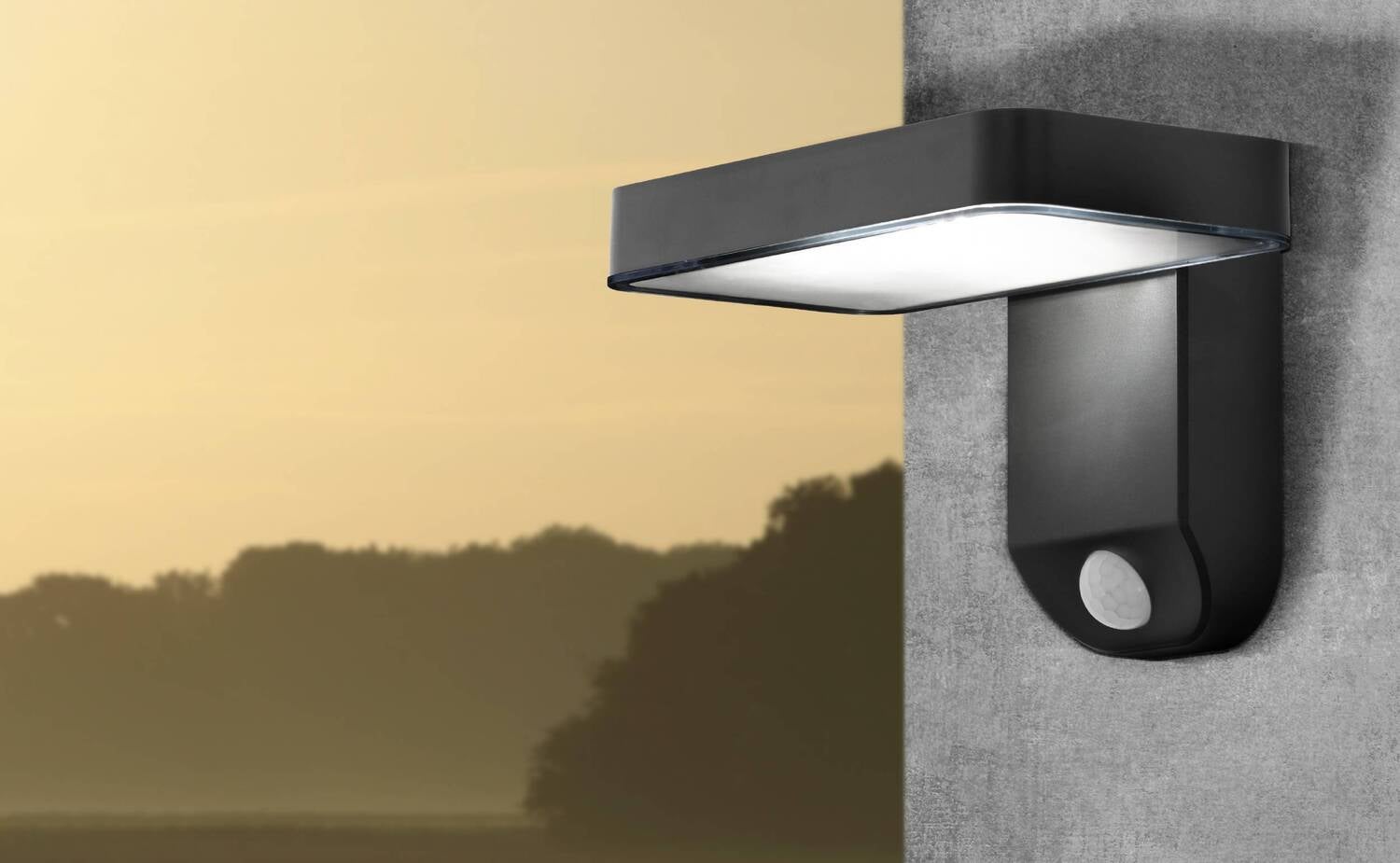 Eglo solar wandlamp Pastion zwart 13,7 x 19,3 x 13 cm
