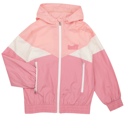 Levi's - LVG COLOR BLOCKED WINDBREAKER - Rose / Blanc