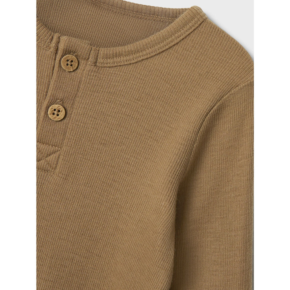 Køb Lil'Atelier Tigers Eye Nmnnoel Neb Uld Ls Slim Top Lil