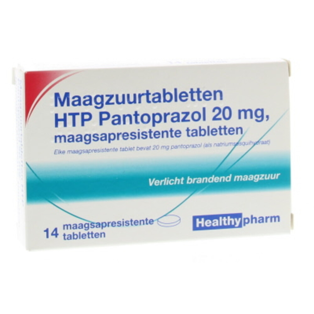 Healthypharm Pantoprazol 20 mg14 tabletten