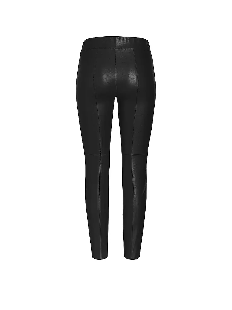 CAMBIO Hose in Lederoptik Randa schwarz