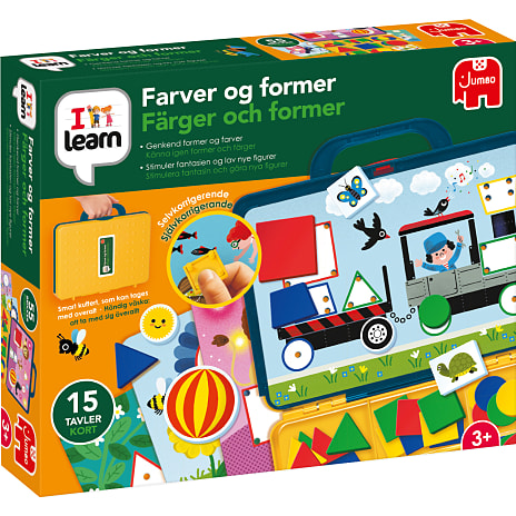 I learn - Farver og former
