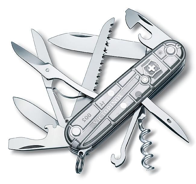 VICTORINOX - COUTEAU HUNTSMAN SILVER