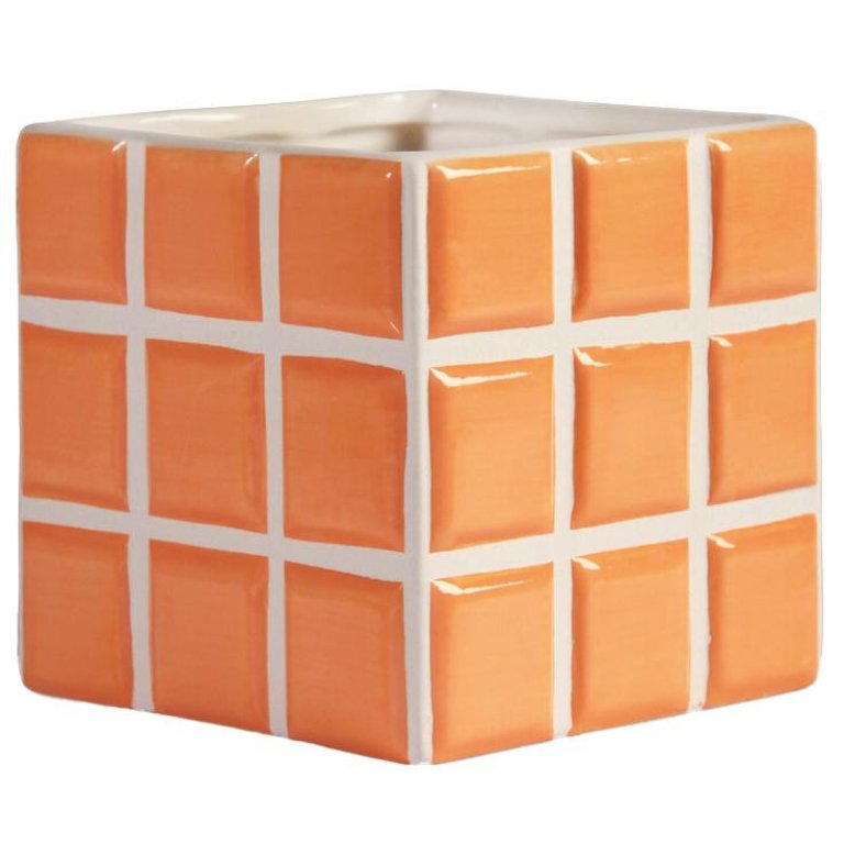 &klevering Tile bloempot 10,5x10,5