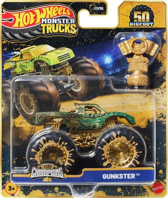 Hot Wheels Monstertrucks Bigfoot Trophy Champions Bil Blandet
