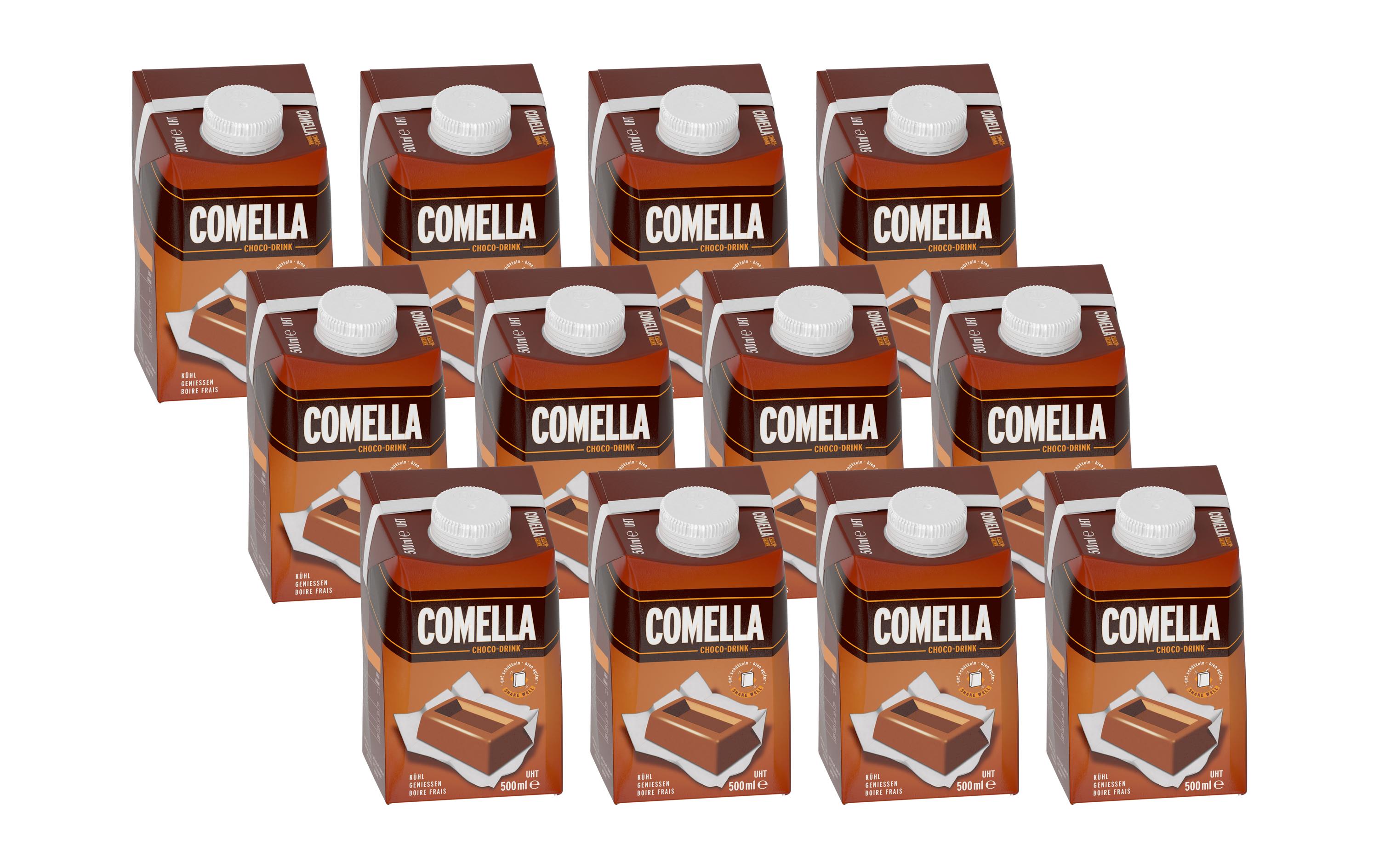 Schoko-Milch Comella 12 x 0.5 lSchweizer Schoko-Milchdrink