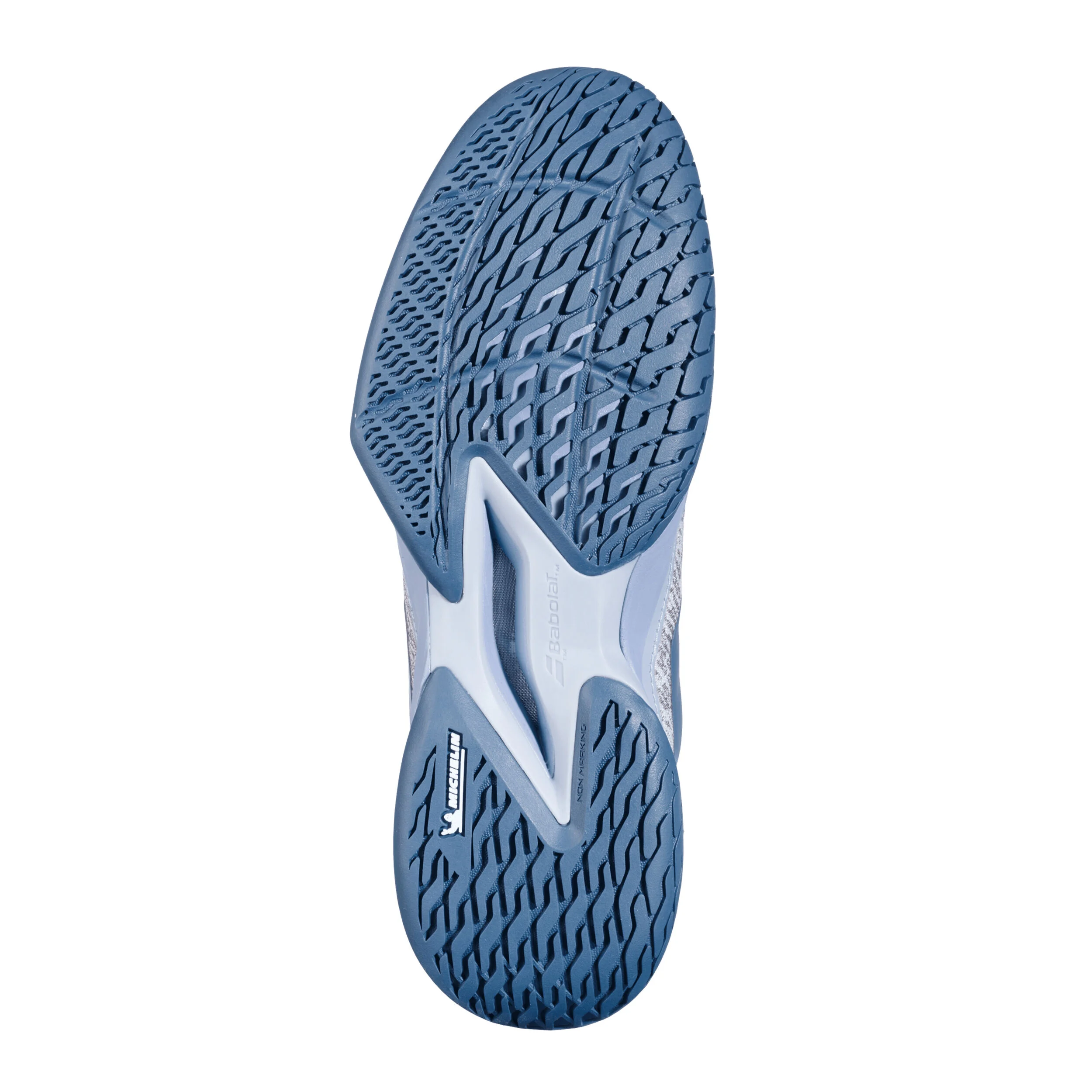Babolat Jet Mach 3 Chaussures Toutes Surfaces Hommes - Blanc , Gris