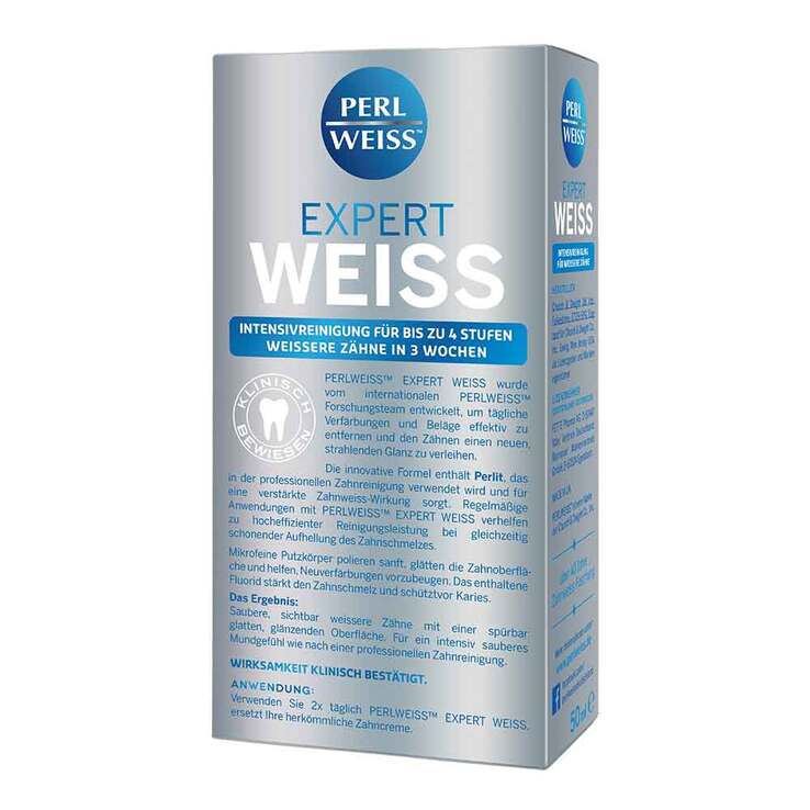 Perlweiss Expert Zahnweiß Zahnpasta, 50 ml