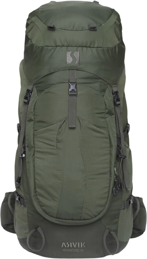 Asivik Asivik Adventure rygsæk 65 ltr. Grøn