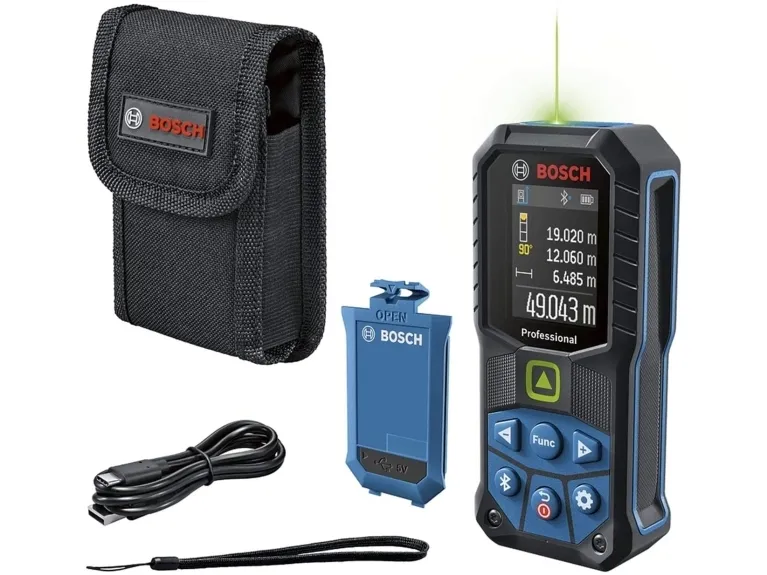 Bosch Professional GLM 50-27 CG Laserafstandsmåler Stativadapter 6,3 mm (1/4)., Bluetooth, Dokumentations-app Måleområde (maks.) 50 m