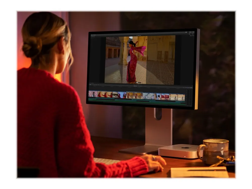 Apple Mac mini - M2 - RAM 8 GB - SSD 512 GB - M2 10-core GPU - Gigabit Ethernet, IEEE 802.11ax (Wi-Fi 6E), Bluetooth 5.3 - macOS Ventura 13.0 - skærm: ingen - sølv