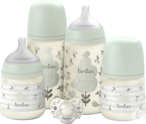 Suavinex Birdies Coffret Nouveau-Né Vert 1 Set