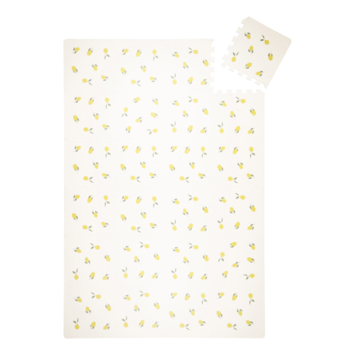 Foam puzzelmat citroen 120 x 180