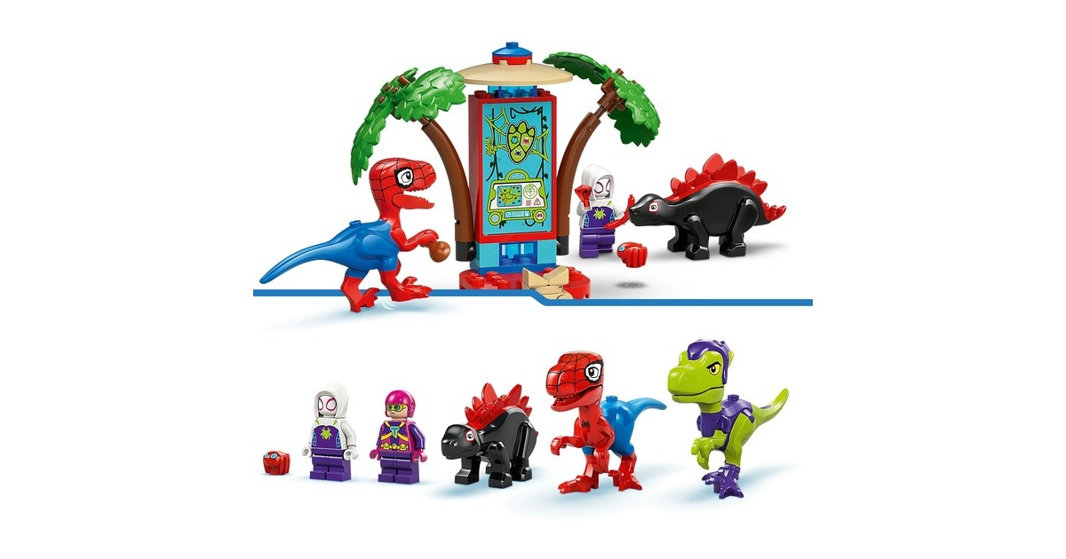 LEGOMarvel Spidey And His Amazing Friends - Spidey en Gobby's raptorstrijd bij de boomhut Constructiespeelgoed  (11200 - Spidey en zijn geweldige vriendjes)