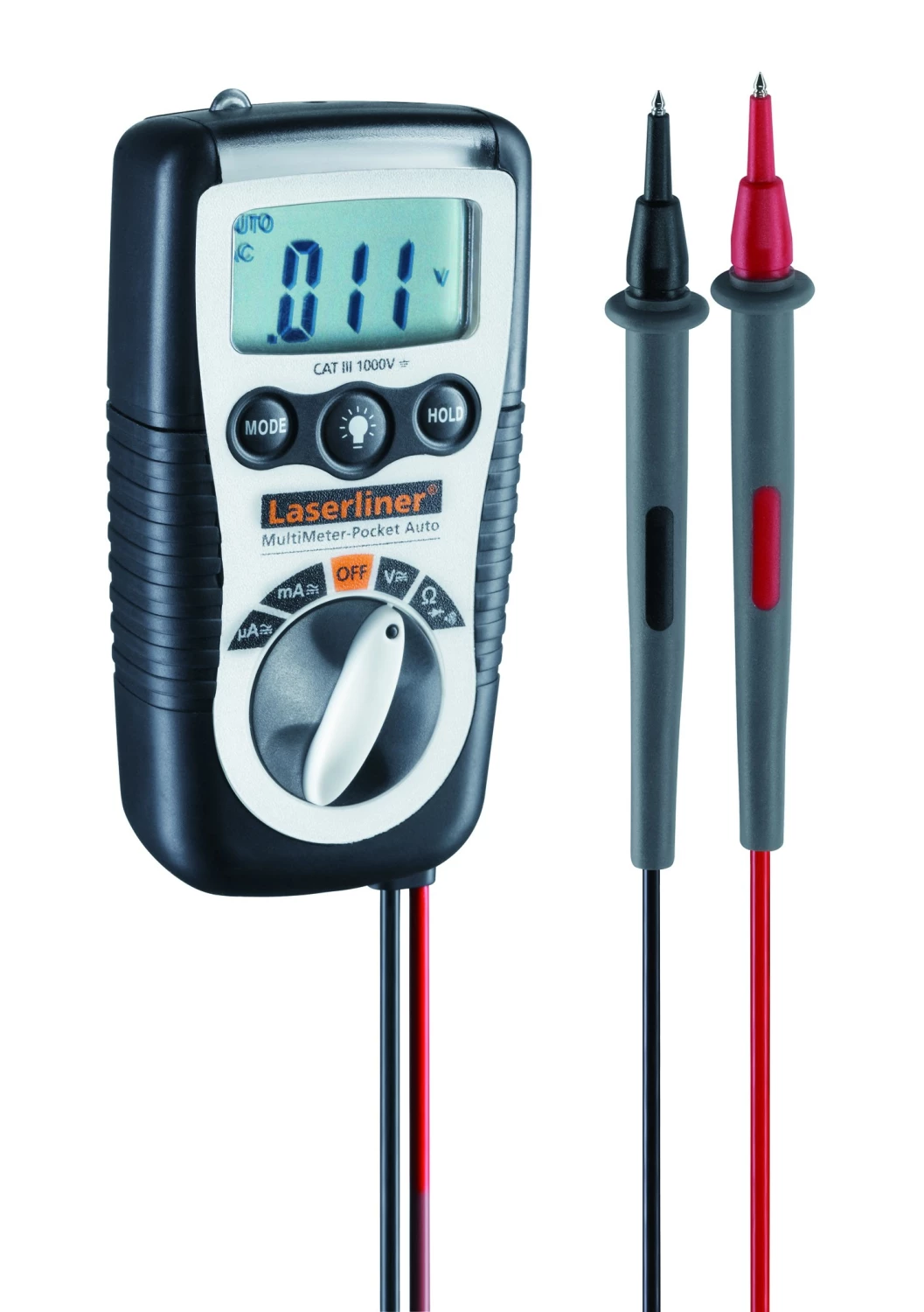 Laserliner MultiMeter-Pocket Digitale multimeter - AC/DC 600V & 200mA