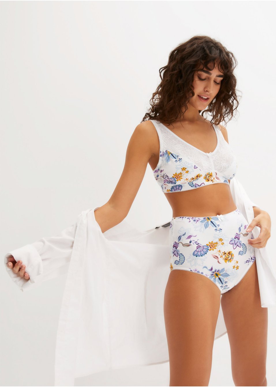 Lot de 2 soutiens-gorge sans armatures avec coton
