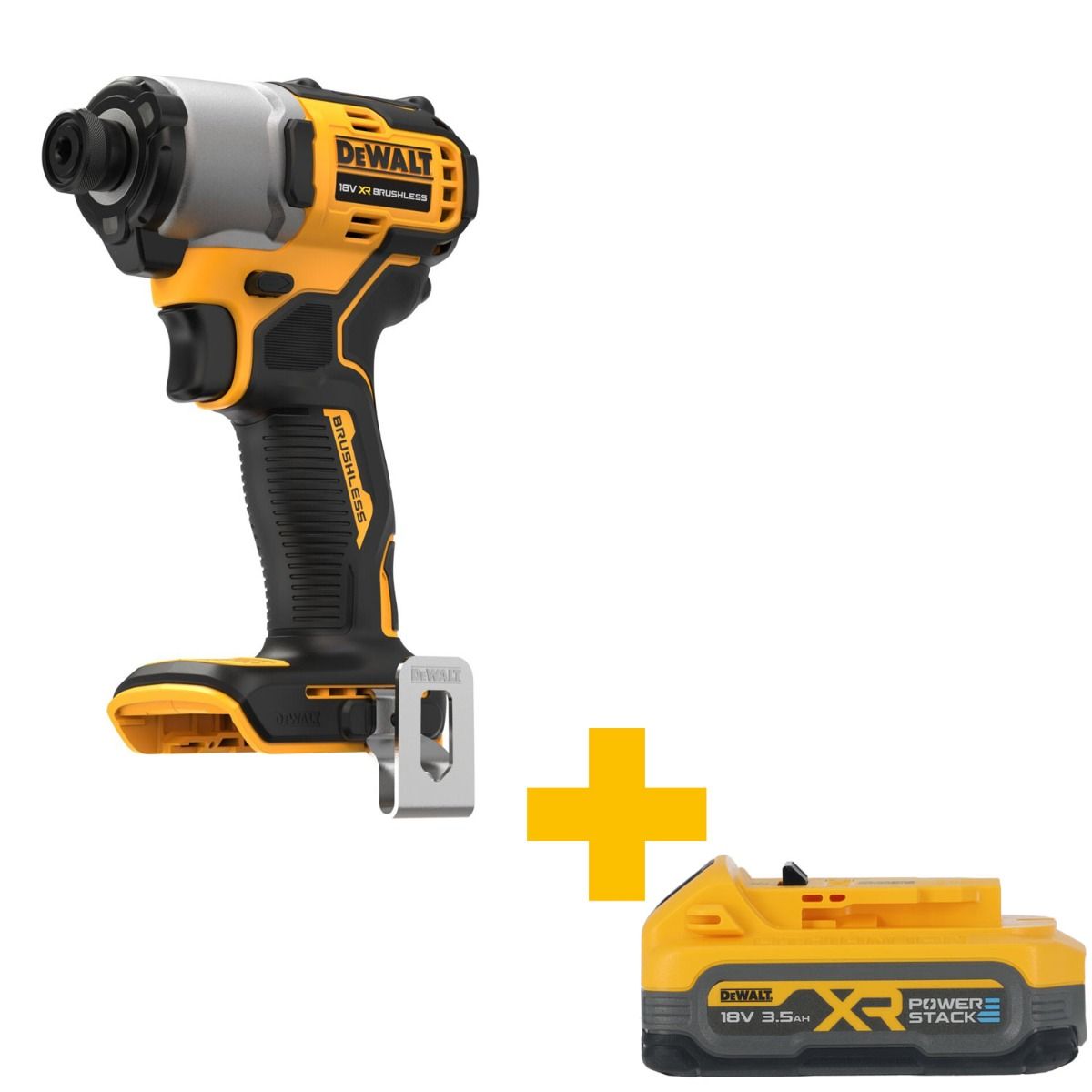 DeWALT DCF840N Accu slagschroevendraaier 192Nm 18V XR Basic Body