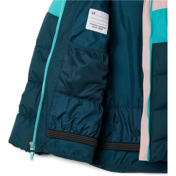 Veste de ski COLUMBIA ARCTIC BLAST II JACKET JR NIGHT WAVE/BRIGHT AQUA/DUSTY PINK