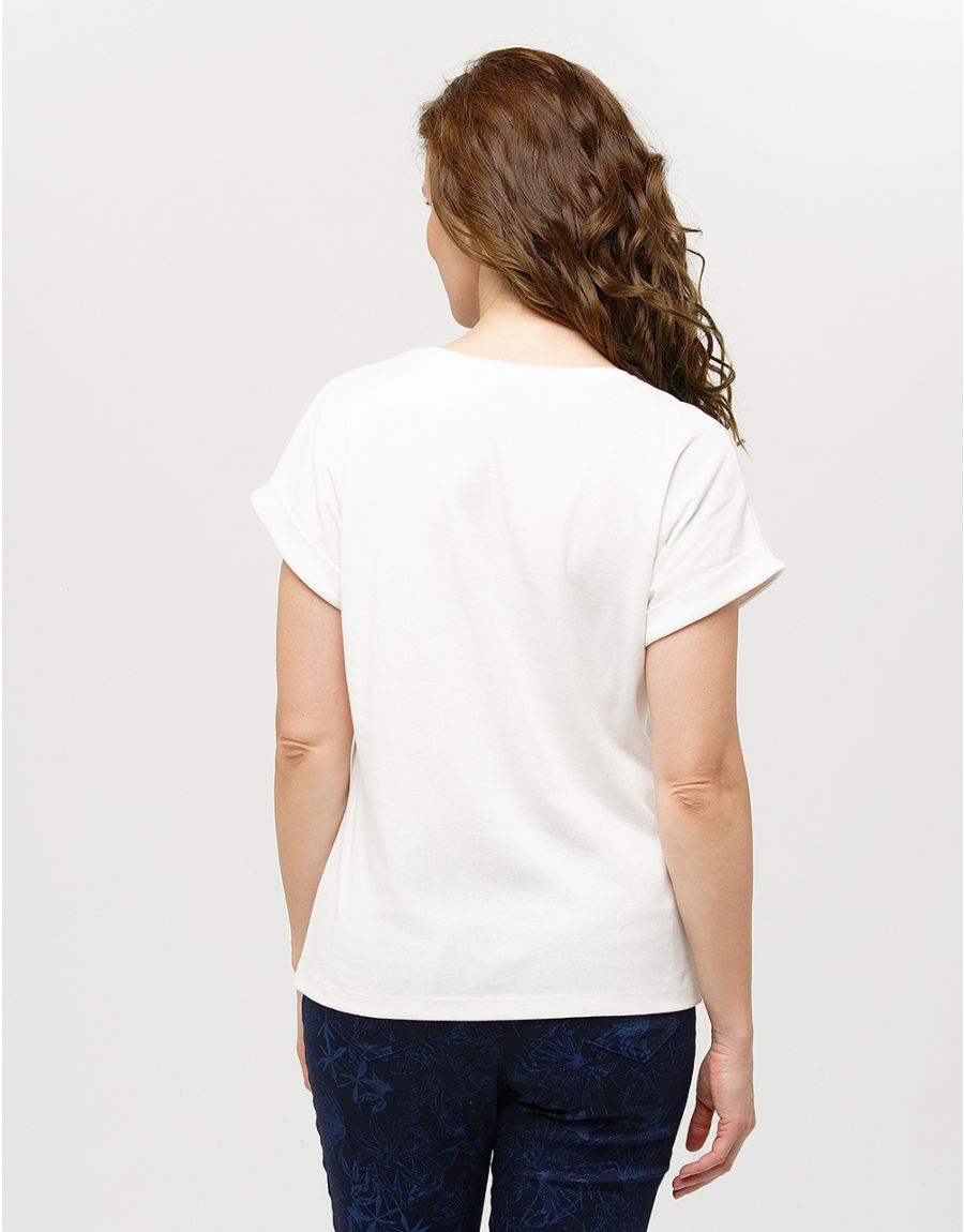 T-shirt 100% coton blanc