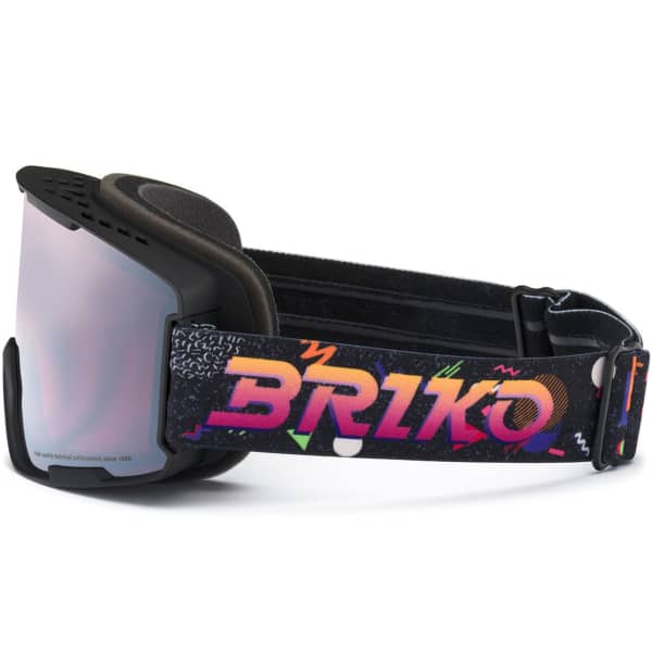 Masque de ski BRIKO MARLO BLACK FANTASY ORANGE