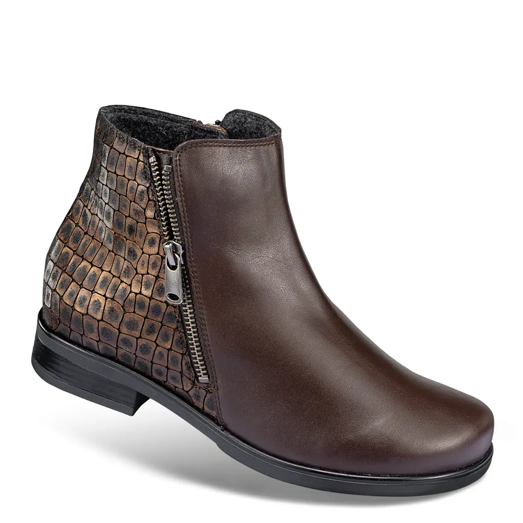 CORINNE SUTER - Stiefelette JULIETTE dunkelbraun