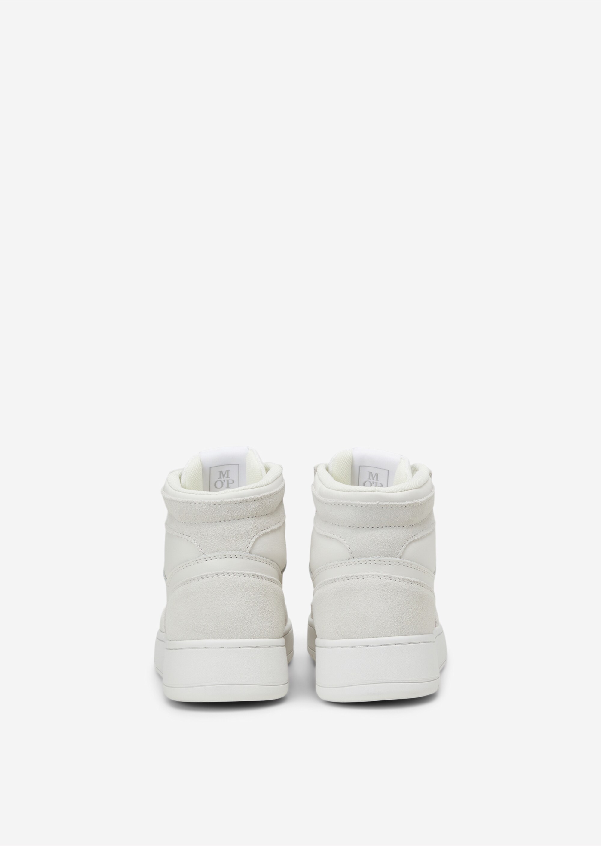 Hightop- Sneaker aus softem Rindsleder