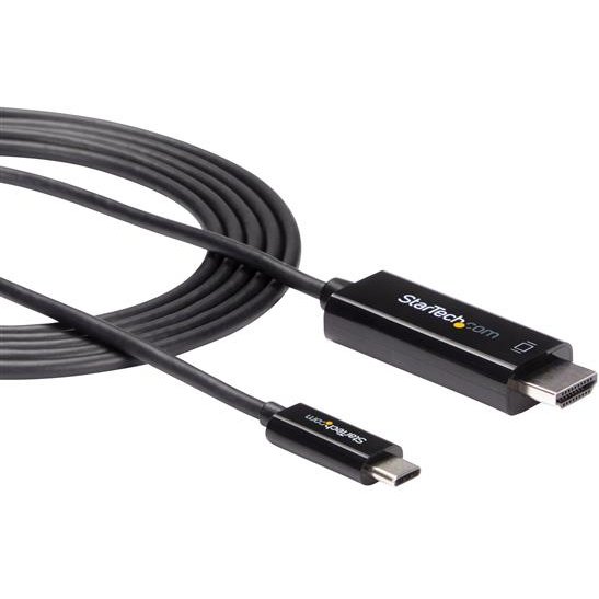 StarTech.com Câble adaptateur USB-C vers HDMI 4K 60 Hz de 2 m - Noir