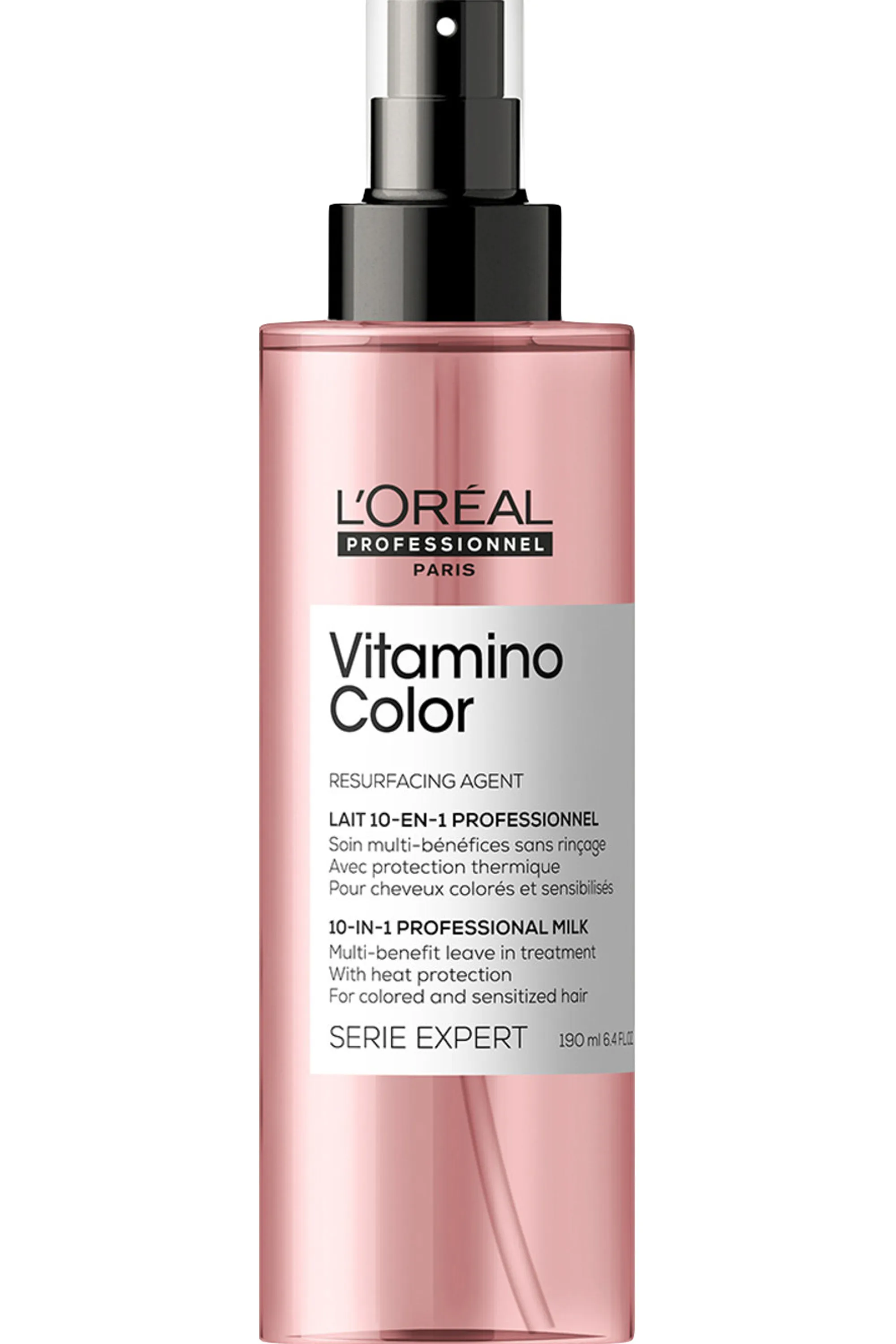 L'Oréal Professionnel Lait sans rinçage 10-en-1 pour cheveux colorés Vitamino Color-190.0 ml