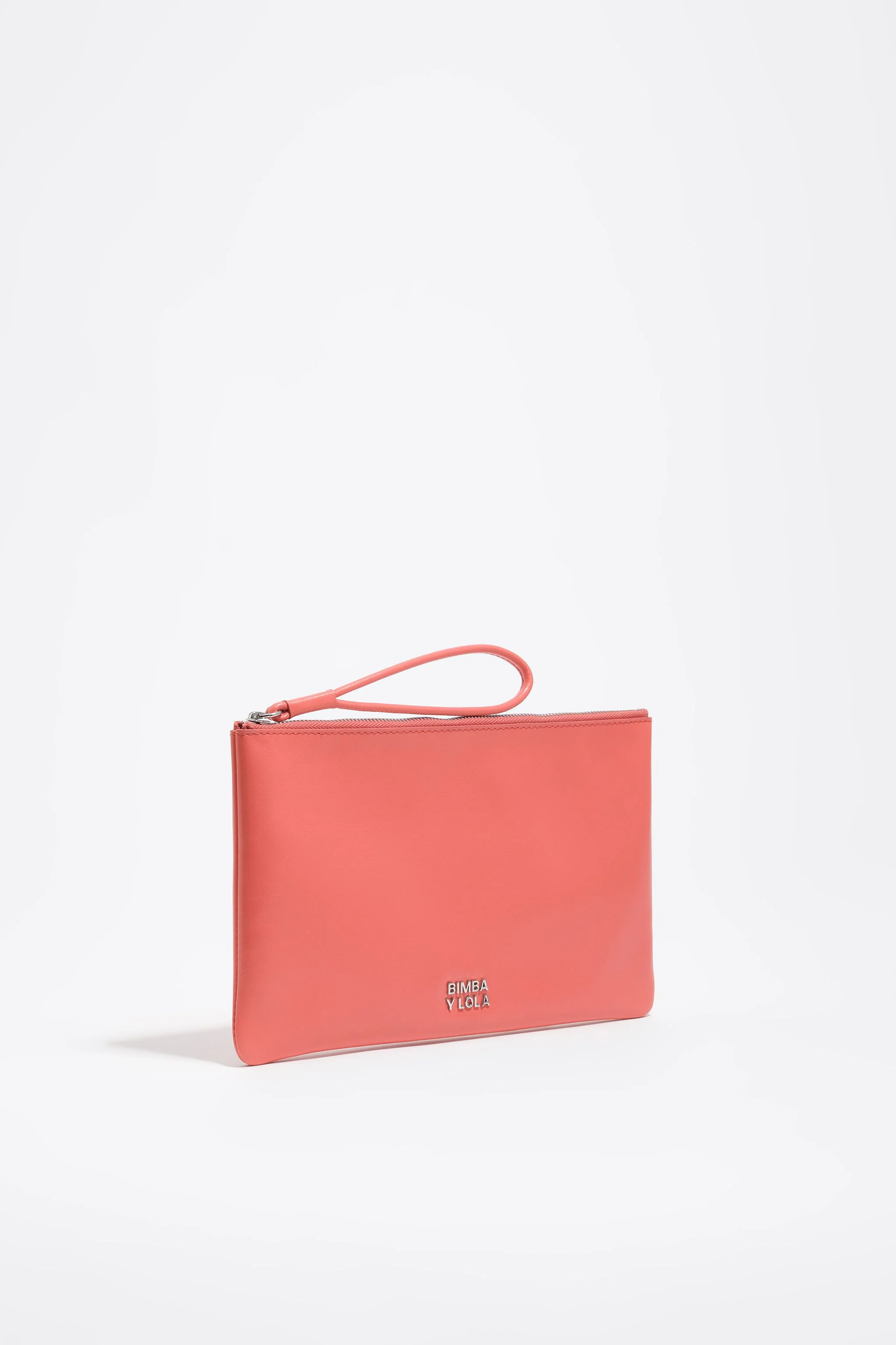 Bolsa de couro coral tamanho médio