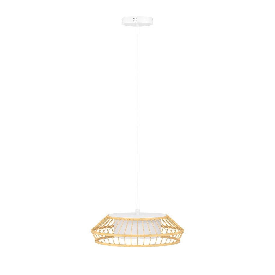 EGLO - Yuku-Z pendel bambus Ø46 - RGB + TW - Zigbee, Bluetooth