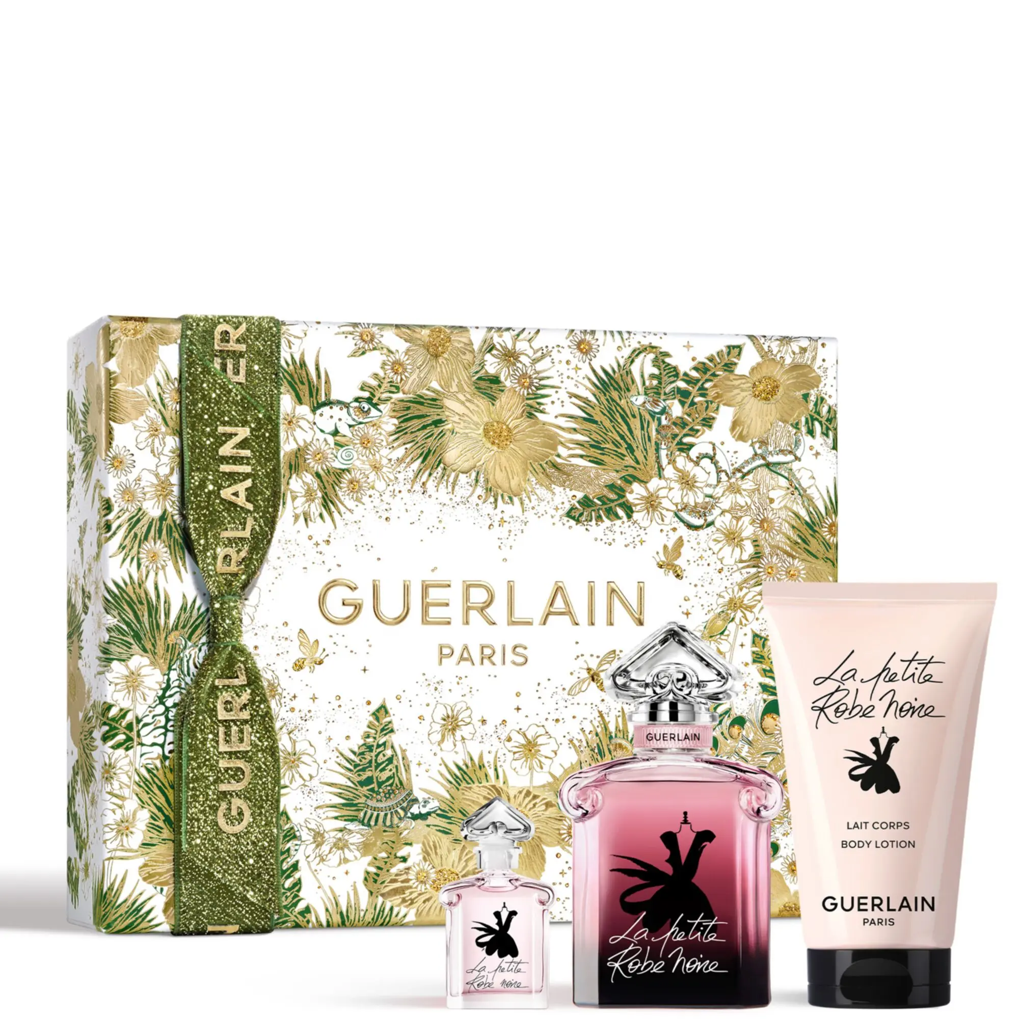 Guerlain - Coffret La Petite Robe NoireEau de Parfum Intense 50ml & 5ml, Lait Corps- Femme