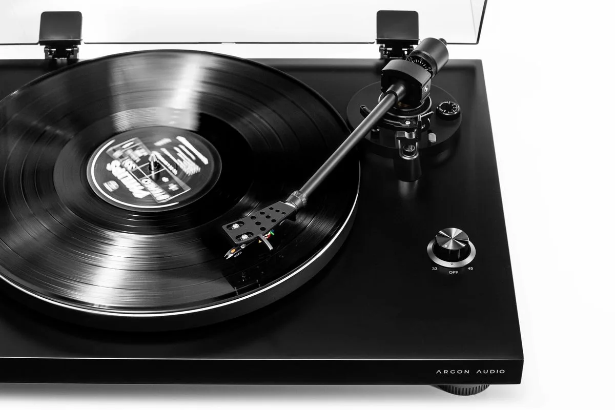 Argon Audio TT-3 Noir Platines vinyle hi-fi