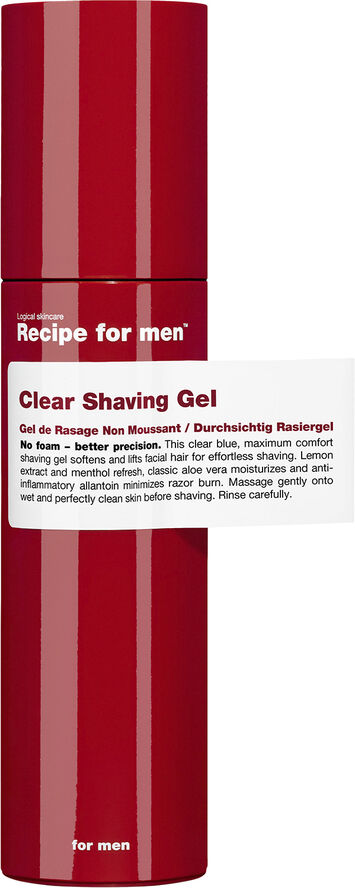 Recipe For Men Clear Shaving Gel 100 ml.