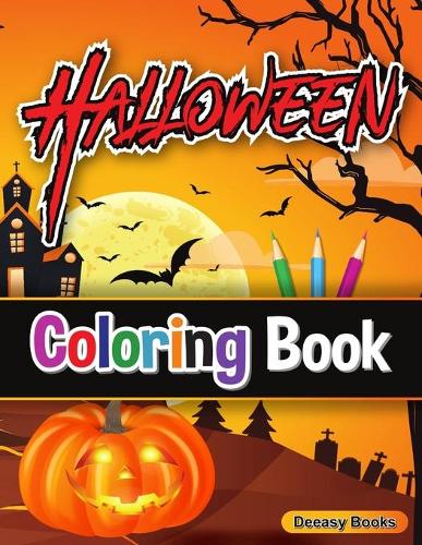 Halloween Coloring Book (Paperback)