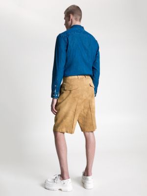 Bermudas de gabardine sob medida