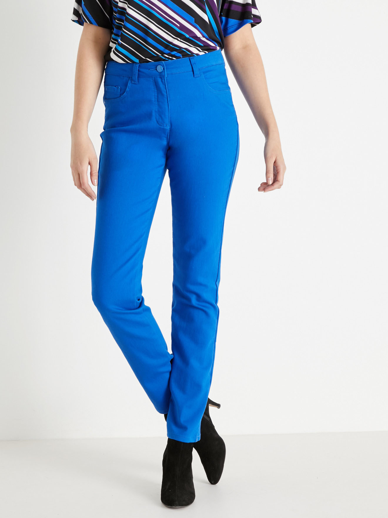 Pantalon droit vous mesurez + d'1,60m