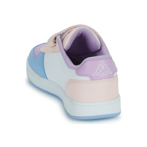 Kappa - MALONE KID - Blanc / Rose / Bleu