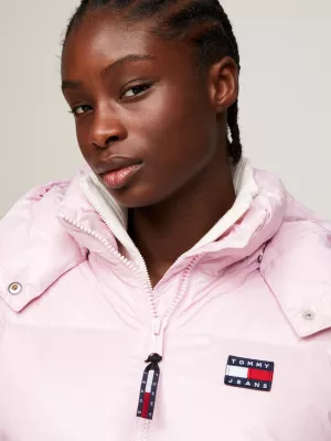 Jaqueta puffer cropped Alaska