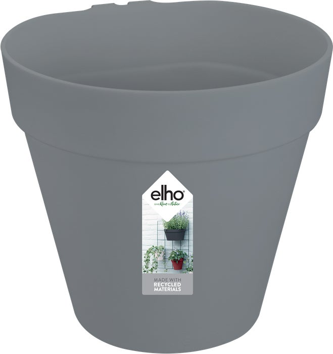 Elho muur bloempot Loft Urban antraciet D 15 H 13,5 cm