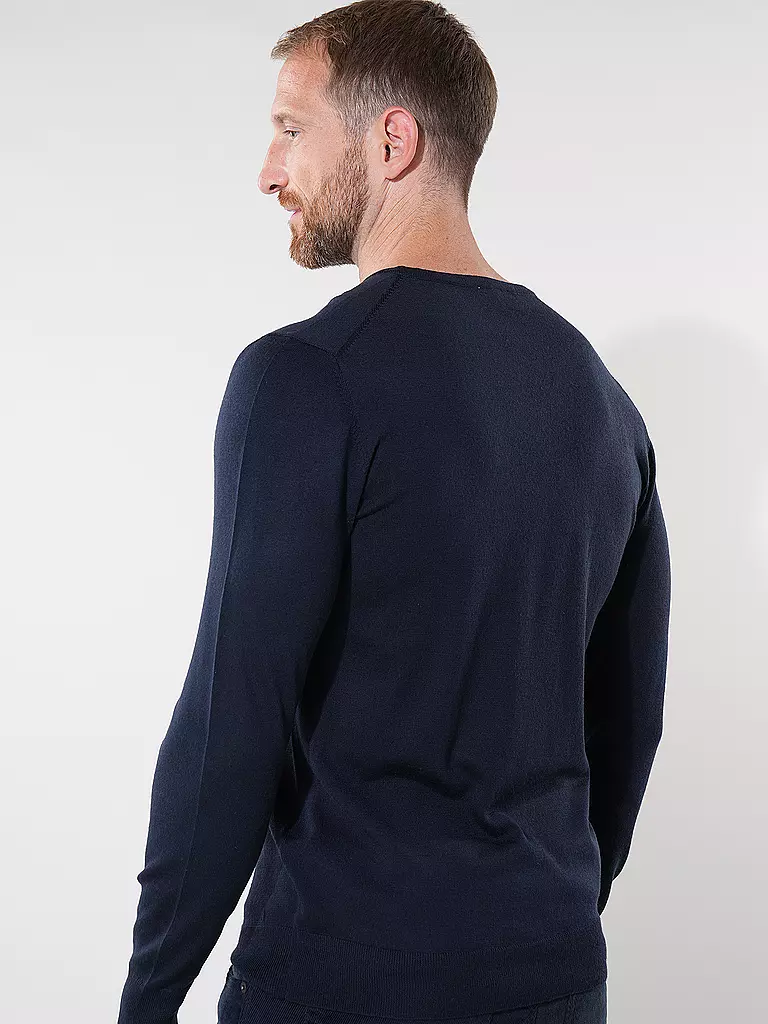 PROFUOMO Pullover dunkelblau